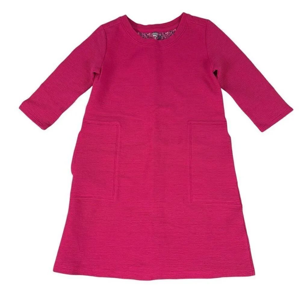 Old Navy Girls Vibrant Pink Ottoman Dress size 8